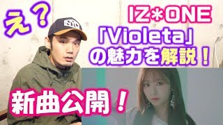 ENG SUB IZONEの「Violeta」を徹底解説！REACTIONあるポイントの違いに気付くと面白い！ [upl. by Uird]