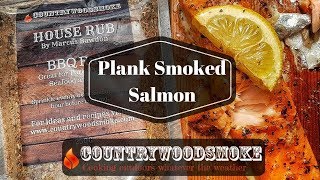 Plank Smoked Salmon on the Traeger Bronson [upl. by Ojyma845]