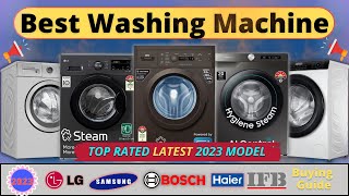 Best Washing Machine 2023 🌀 Best Front Load Washing Machine ⚡ Best Washing Machine [upl. by Rabbaj]