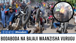 VURUGU ZA BODABODA NA BAJAJI ZAWACHANGANYA ASKARI [upl. by Tereb675]