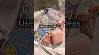 Username ideas♡ aesthetic hashtag usernameideas [upl. by Adina]