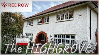 INSIDE Redrow 5 Bed THE HIGHGROVE  Showhome Tour  Allerton Gardens  Liverpool  New Build UK [upl. by Atteuqal308]