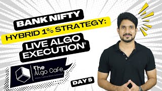 Live Algo Strategy Execution Bank Nifty Hybrid 1  Sharekhan  3LotsDay 5 [upl. by Zenger530]