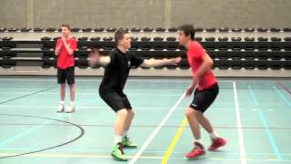 Korfball basics 9  Defender Movement [upl. by Yragerg]