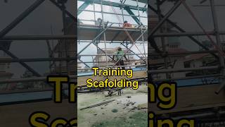 Scaffolding Training at gulf  स्काफोल्डिङ्ग को लागि ट्रेनीङ्ग  खाडी को लागि काम सिक्दै  kshetri [upl. by Nongim]