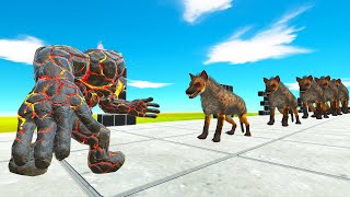 HYAENODON TEST  Animal Revolt Battle Simulator [upl. by Sirrot51]