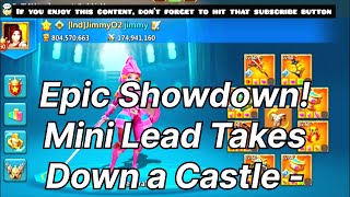 Epic Showdown Mini Lead Takes Down a Castle  Lords Mobile Gameplay [upl. by Arnon]