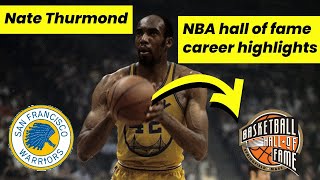 Nate Thurmond NBA hall of fame career highlights [upl. by Jarvis]