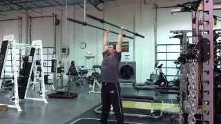 Isolateral Double Barbell Javelin Press [upl. by Lissner255]