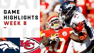 Broncos vs Chiefs Week 8 Highlights  NFL 2018 [upl. by Allit386]