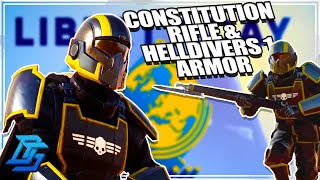 Helldivers 2 Gameplay  WE GOT THE UNLOCKS NEW CONSTITUTION BAYONET RIFLE amp HELLDIVERS 1 ARMOR [upl. by Chae]