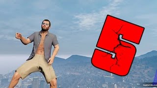 GTA  EPIC FAILS 20  Caidas en ciudad a camara lenta  5 [upl. by Valma]