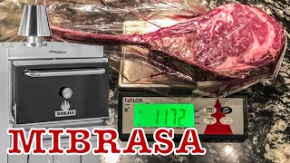 🪓 1 Kilo Dry Aged Tomahawk Ribeye Steaks  MIBRASA Charcoal Oven  BARBECUE Broiling amp Grilling [upl. by Geiss896]