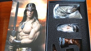 Mr Toys 16 scale CONAN Unboxing ARNOLD SCHWARZENEGGER MT201802 [upl. by Erdnassac]