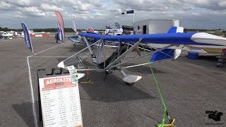 Aerolite 103 Ultralight Aircraft at Deland Sport Aviation Showcase 2018 [upl. by Homovec]