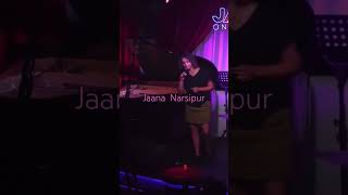 Honeysuckle Rose  Jaana Narsipur with Hiroshi Yamazaki trio livemusic jazz oval [upl. by Cristian]