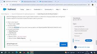 Reports amp Dashboards for Lightning ExperienceCreate Reports with the Report Builder [upl. by Spiegel]