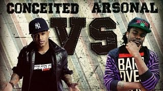 GTN Rap BattleConceited vs Arsonal Full Battle [upl. by Idelle]