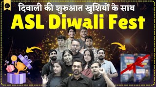 🎉 Diwali Fest ASL 🌟 दिवाली की शुरुआत खुशियों के साथ Ziddkar [upl. by Fe414]