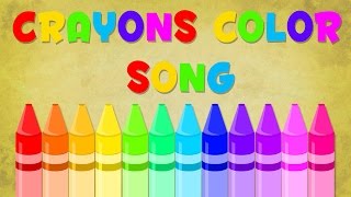 Crayons song  Color Song  Baby Videos [upl. by Ycnej]