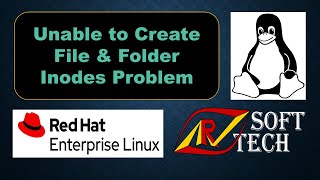 Unable to Create File amp Folder Issue hindi  Inodes Problem  Linux Tutorial  ARV SoftTech [upl. by Standing848]