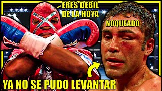 El hombre que dejó a Oscar De la Hoya RETORCIÉNDOSE de dolor en el piso [upl. by Matthias]