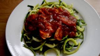 Syn Free Recipe  Courgetti Spaghetti  Slimming World [upl. by Danelle]