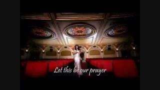 HD The Prayer Donnie McClurkin amp Yolanda Adams  ON SCREEN LYRICS [upl. by Anaidni]