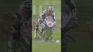 Racing Incident Josh Herrin and Mathew Scholtz Collide In Motorcycle Superbike Race In Rain shorts [upl. by Gilman]