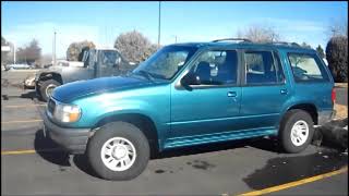 1998 Ford Explorer XL Test Drive [upl. by Eimerej]