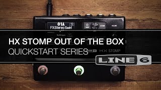 HX Stomp Out of the Box  Line 6 [upl. by Ayor437]