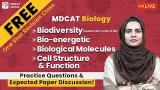 MDCAT Reconduct 2024  Free Revision Class 01  Biology  SZABMU  Sindh [upl. by Aldin]