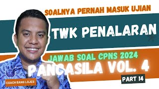 🔥SERING MUNCUL DI UJIAN 10 Soal TWK Penalaran CPNS 2024 PANCASILA dan Pembahasannya Part 14 [upl. by Eserahc832]