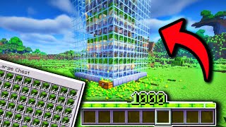 SO baust DU die BESTE amp EINFACHSTE KAKTUS FARM in Minecraft 121 Bedrock  Java  Minecraft Tutorial [upl. by Stanzel]