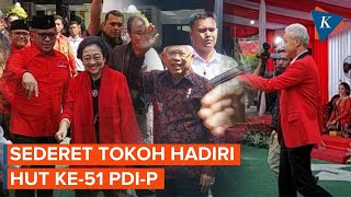 Tak Ada Jokowi Megawati hingga Ganjar Hadiri Acara HUT PDIP [upl. by Corella]