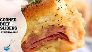 Quick and Easy Corned Beef Sliders [upl. by Hanser]