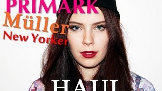 PRIMARK HAUL JANUAR 2013 Drogerie New Yorker [upl. by Farrington636]