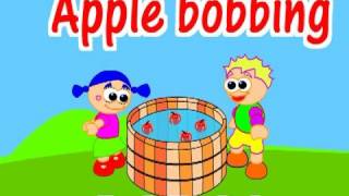 Halloween Apple Bobbing Song GenkiEnglishcom [upl. by Retseh]