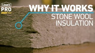 Why It Works ROCKWOOL Stone Wool Insulation [upl. by Aleemaj]