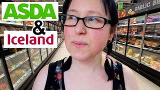 BIG ASDA SHOP and some ICELAND top up shopping [upl. by Seedman]