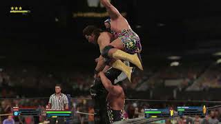 WWE 2K24 PS5 Gameplay  Two Dudes With Attitudes vs The Steiner Brothers  Elimination Tag Match [upl. by Hollington337]