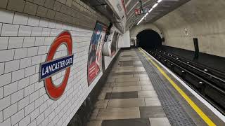 Lancaster Gate underground station Central line London England 062023 [upl. by Eema]