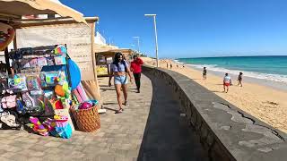 Morro Jable Playa De Jandia  Fuerteventura Walking tour Einkaufen amp Shopping Jandia Spanien [upl. by Weiss]