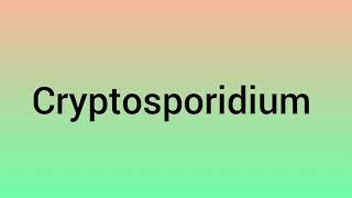 Cryptosporidium  Pathogenesis amp Epidemiology  Clinical Findings  Treatment  Microbiology [upl. by Saduj]