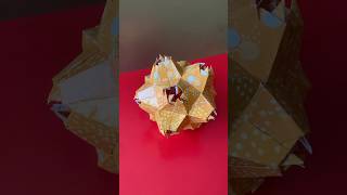 Piranha Kusudama kusudamaorigami origamikusudama origami oragamicraft art diy [upl. by Ardnuhsed]