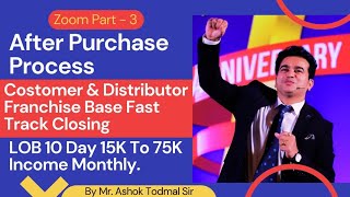 After Purchase Process Part 3  Customer amp Distributor Franchise Base FAST TRACK  LOB  ESESI [upl. by Trebleda]