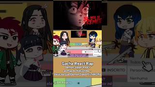 Demon Slayer React ao Rap do Kokushibo  Deus da Lua Demon Slayer  TAKERU  Gacha React [upl. by Bautista941]