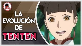 Naruto Historia y Evolución de TENTEN [upl. by Shanta855]