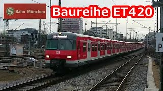 DB SBahn München Baureihe ET420 2024021112 [upl. by Hadsall]