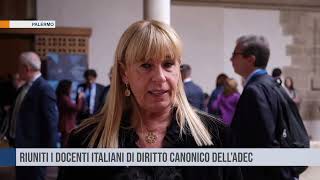 Palermo Riuniti i docenti italiani di Diritto canonico dell’ADEC [upl. by Odnumde]